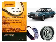 Kit Correia Dentada CT637 e Tensor VW AP Volkswagen Santana 1.8 2.0 1984 a 1999