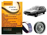Kit Correia Dentada CT637 e Tensor VW AP Volkswagen Santana Quantum 1.8 2.0 1984 a 1999