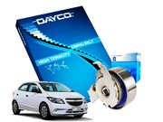 Kit Correia Dentada Dayco e Tensor GM Chevrolet Onix 1.0 1.4 8v 2012 Em Diante