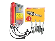 Kit Cabos NGK SCT06 e Velas NGK BKR6E-D Fiat Fiorino 1.3 8v Fire Gasolina/Flex/Gnv 2003 Em Diante - 19425