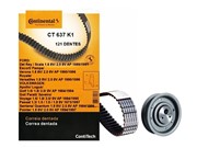 Kit Correia Dentada CT637 e Tensor VW AP Volkswagen Parati 1.6 1.8 2.0 1984 Em Diante - 19413