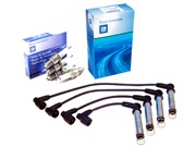 Kit Cabos GM 93374938 e Velas GM 93206675 Chevrolet Vectra 1.8 2.0 2.2 8V FLEXPOWER 2009 A 2012 - 19455