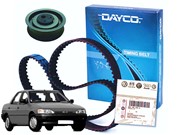 Kit Correia Dentada Dayco e Tensor VW AP Ford Verona Motor AP 1.8 8v 1990 a 1997